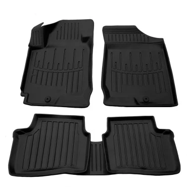 Kia Ceed (ED) 5D (2006-2012) λαστιχένια μαύρα πατάκια σκαφάκια RACE AXION - 5τμχ
