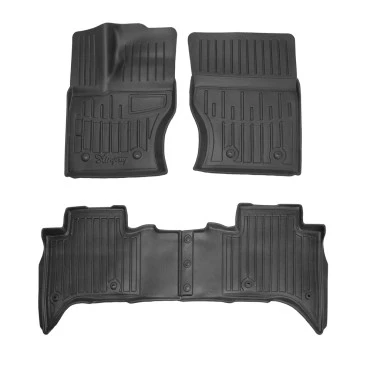 Land Rover Range Rover IV L405 5D (2012-2023) λαστιχένια μαύρα πατάκια σκαφάκια RACE AXION - 4τμχ