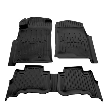 Lexus GX (UZJ120) 5D (2002-2009) λαστιχένια μαύρα πατάκια σκαφάκια RACE AXION - 4τμχ