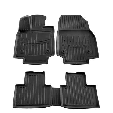 Lexus RX 4/5D (2022+) λαστιχένια μαύρα πατάκια σκαφάκια RACE AXION - 5τμχ