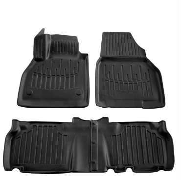 Mercedes Citan W415 5D (2012-2020) λαστιχένια μαύρα πατάκια σκαφάκια RACE AXION - 4τμχ