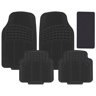 Πατάκια αυτοκινήτου Sport Fidelity μαύρα 5τμχ