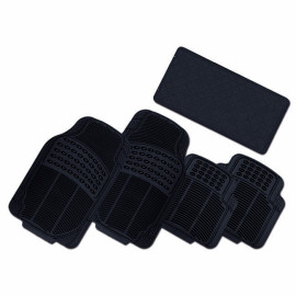 Πατάκια αυτοκινήτου Sport Fidelity μαύρα 5τμχ