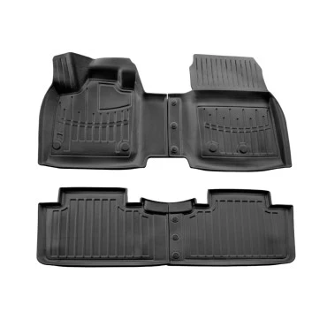 Nissan Ariya (2022+) λαστιχένια μαύρα πατάκια σκαφάκια RACE AXION - 4τμχ