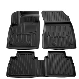 Nissan Rogue (T33) (2021+) / Nissan X-Trail (T33) 5D (2021+) λαστιχένια μαύρα πατάκια σκαφάκια RACE AXION - 4τμχ