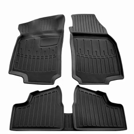 Opel Astra G 5D (1998-2004) λαστιχένια μαύρα πατάκια σκαφάκια RACE AXION - 5τμχ