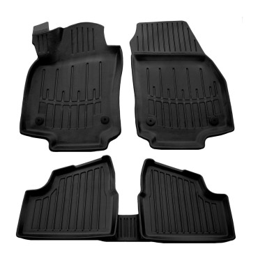 Opel Astra H 5D (2004-2010) Hatchback λαστιχένια μαύρα πατάκια σκαφάκια RACE AXION - 4τμχ