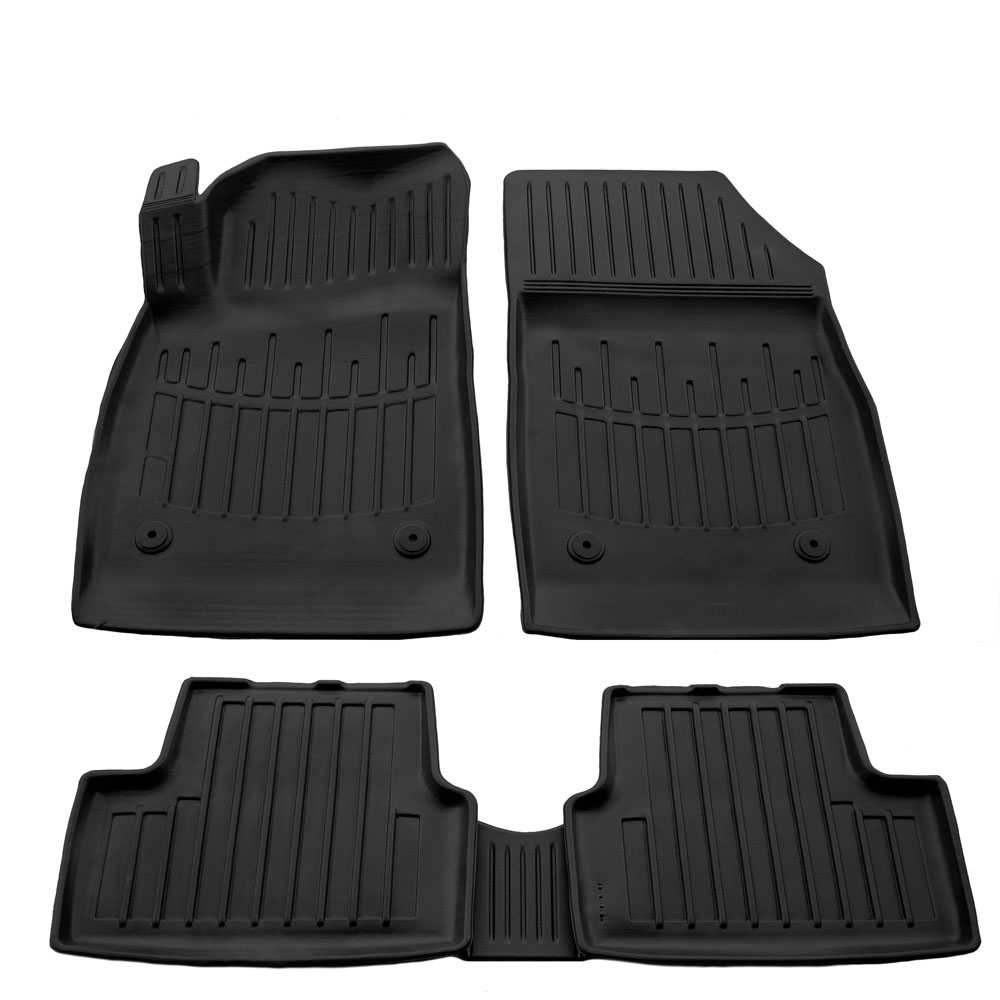 Opel Astra J 5D (2009-2015) λαστιχένια μαύρα πατάκια σκαφάκια RACE AXION - 4τμχ