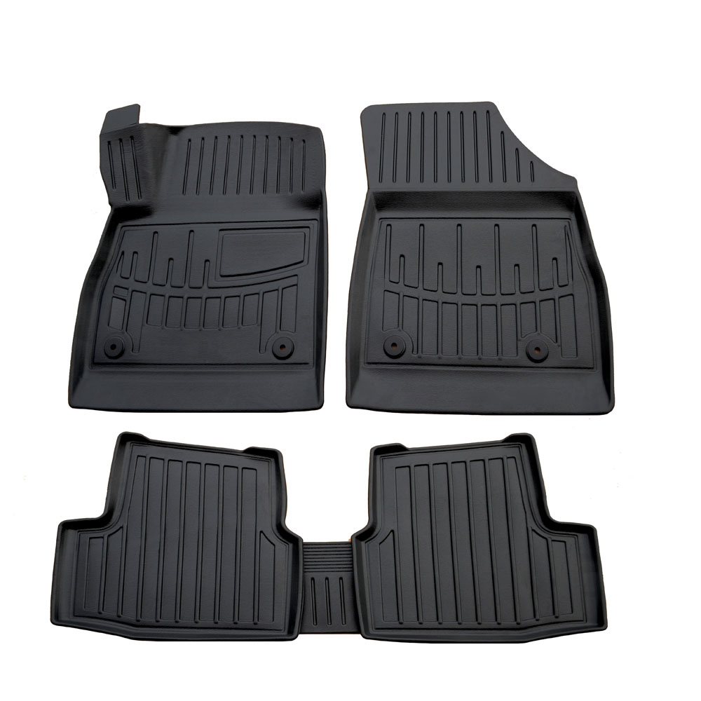 Opel Astra K 5D (2015+) λαστιχένια μαύρα πατάκια σκαφάκια RACE AXION - 4τμχ