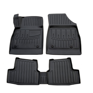 Opel Astra K 5D (2015+) λαστιχένια μαύρα πατάκια σκαφάκια RACE AXION - 4τμχ