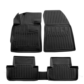 Opel Astra L 5D (2021+) / Peugeot 308 (2021+) λαστιχένια μαύρα πατάκια σκαφάκια RACE AXION - 4τμχ