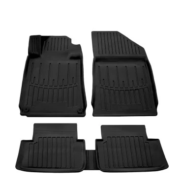 Peugeot 508 5D (2010-2018) λαστιχένια μαύρα πατάκια σκαφάκια RACE AXION - 4τμχ