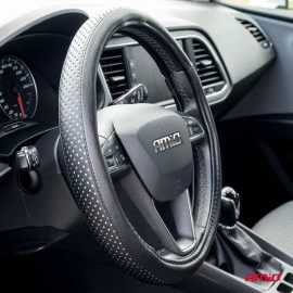 Κάλυμμα τιμονιού 37/39cm AMiO SWC-27 μαύρο με διαμαντάκια