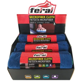 Πετσέτα microfiber 30x40cm Feral ρολό 6 τεμαχίων Πετσέτα microfiber 30x40cm Feral ρολό 6 τεμαχίων