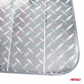 Ηλιοπροστασία εσωτερική παρμπρίζ 150x80cm LASER ΑΜΙΟ - 1τμχ