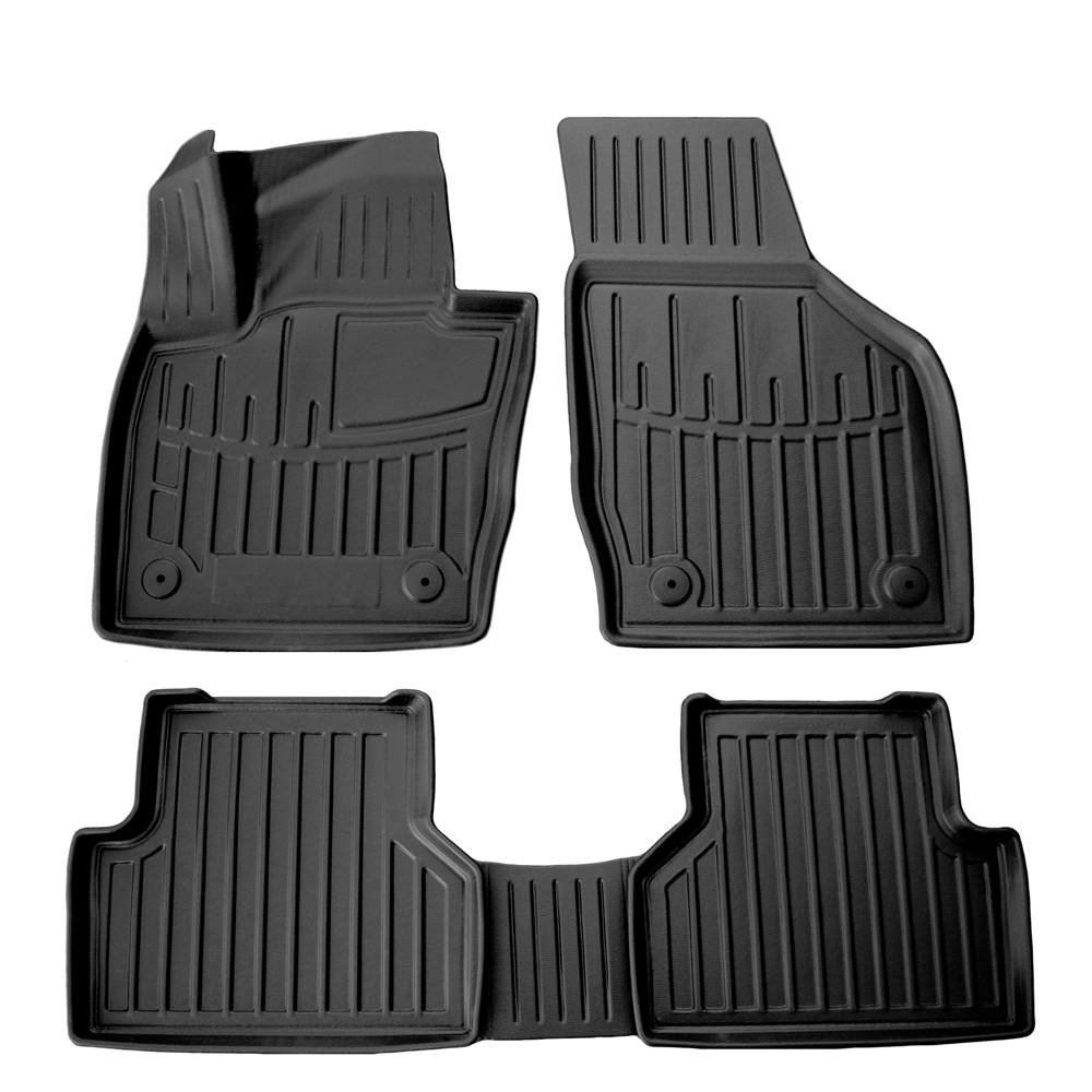 AUDI Q3 5D (2011-2019) λαστιχένια μαύρα πατάκια σκαφάκια RACE AXION - 4τμχ