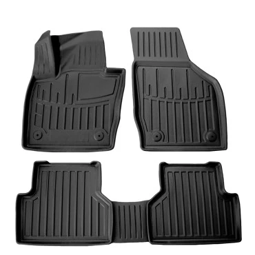 AUDI Q3 5D (2011-2019) λαστιχένια μαύρα πατάκια σκαφάκια RACE AXION - 4τμχ