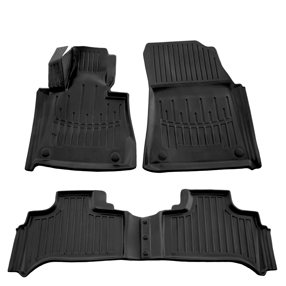 BMW X5 E53 5D (1999-2006) λαστιχένια μαύρα πατάκια σκαφάκια RACE AXION - 4τμχ