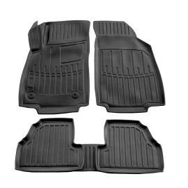 Chevrolet Trax 5D (2012-2021) / Opel Mokka A 5D (2012-2021) λαστιχένια μαύρα πατάκια σκαφάκια RACE AXION - 4τμχ