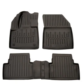 Citroen C5 Aircross 5D (2018+) λαστιχένια μαύρα πατάκια σκαφάκια RACE AXION - 4τμχ