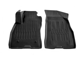 Fiat Doblo (263) (2010-2022) / Opel Combo D (2011-2018) 5 Door λαστιχένια μαύρα πατάκια σκαφάκια RACE AXION - 2τμχ