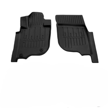 Fiat Fullback (2016+) / Mitsubishi L200 (2015-2023) / Pajero Sport (2015+) λαστιχένια μαύρα πατάκια σκαφάκια RACE AXION -2τμχ