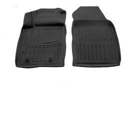 Ford Ecosport (BK) (2013-2023) 5 Door λαστιχένια μαύρα πατάκια σκαφάκια RACE AXION - 2τμχ