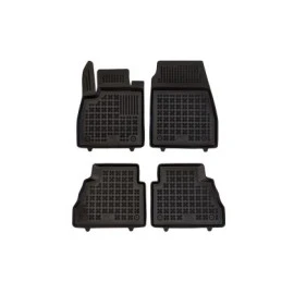 Ford Tourneo Courier (2023+) λαστιχένια μαύρα πατάκια σκαφάκια Rezaw Plast - 4τμχ