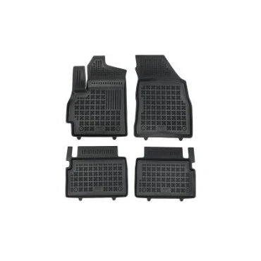 Omoda 5 (2022+) λαστιχένια μαύρα πατάκια σκαφάκια Rezaw Plast - 4τμχ