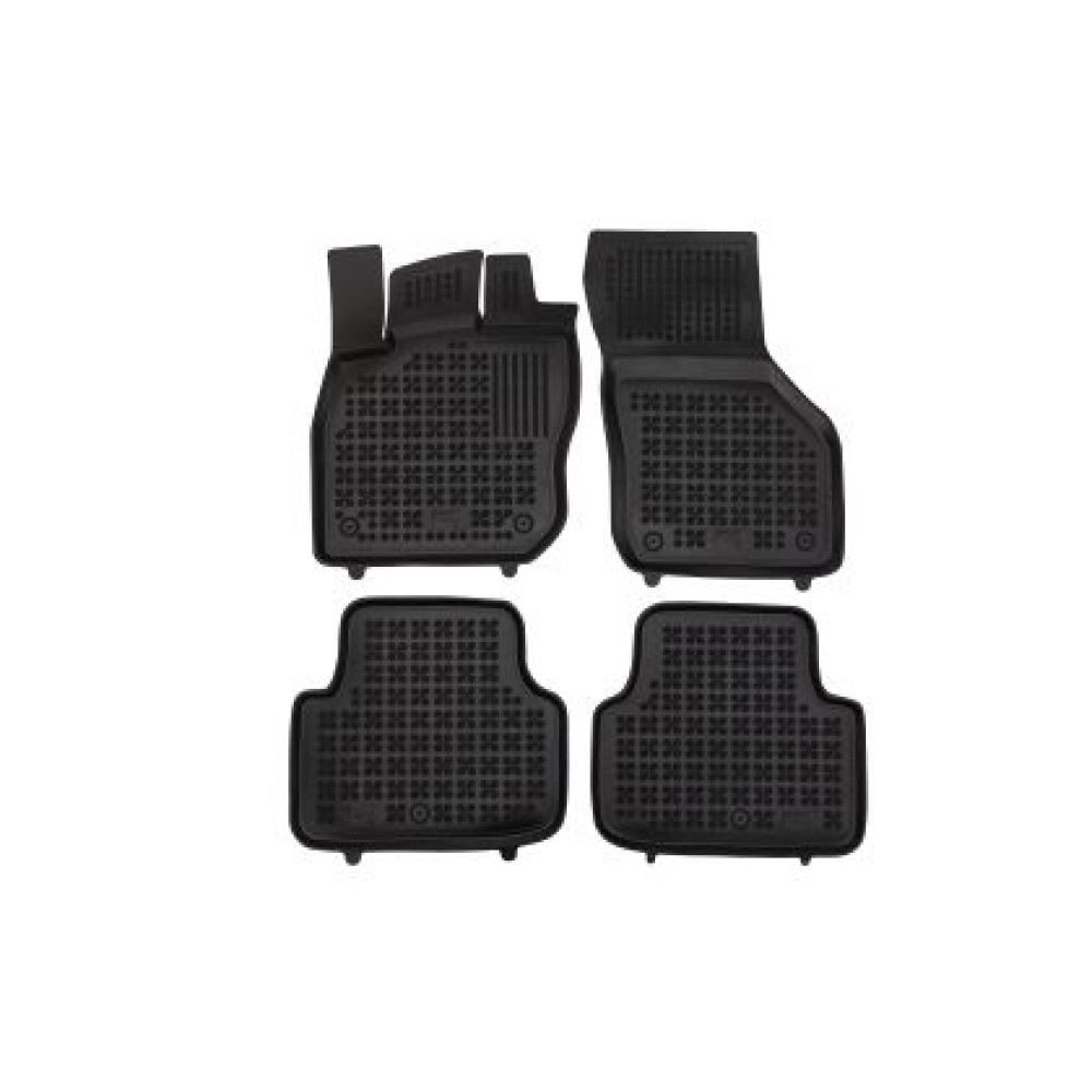 Skoda Octavia (2024+) combi Mild Hybrid facelift λαστιχένια μαύρα πατάκια σκαφάκια Rezaw Plast - 4τμχ