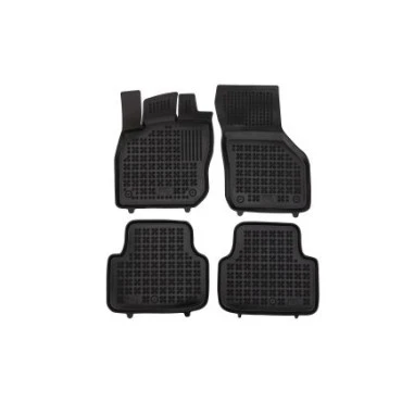 Skoda Octavia (2024+) combi Mild Hybrid facelift λαστιχένια μαύρα πατάκια σκαφάκια Rezaw Plast - 4τμχ