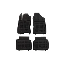 Subaru Crosstrek (2023+) λαστιχένια μαύρα πατάκια σκαφάκια Rezaw Plast - 4τμχ