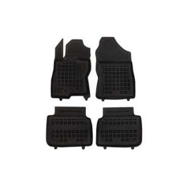 Subaru Crosstrek (2023+) λαστιχένια μαύρα πατάκια σκαφάκια Rezaw Plast - 4τμχ