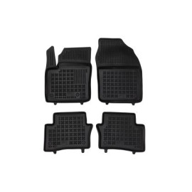 Toyota C-HR (2023+) Hybrid χωρίς πυροσβεστήρα στον συνοδηγό λαστιχένια μαύρα πατάκια σκαφάκια Rezaw Plast - 4τμχ