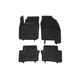 Toyota C-HR (2023+) Hybrid με πυροσβεστήρα στον συνοδηγό λαστιχένια μαύρα πατάκια σκαφάκια Rezaw Plast - 4τμχ