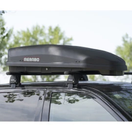 Μπαγκαζιέρα οροφής Menabo Satellite 330 DARK μαύρη ματ