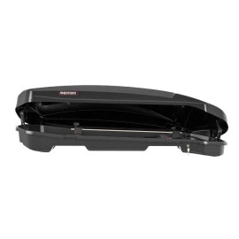 Μπαγκαζιέρα οροφής Menabo Satellite 550 DUO BLACK με διπλό άνοιγμα μαύρη γυαλιστερή