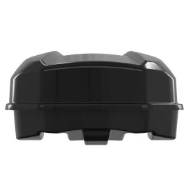 Μπαγκαζιέρα οροφής Menabo Satellite 600 DUO BLACK με διπλό άνοιγμα μαύρη γυαλιστερή