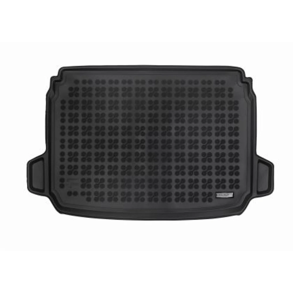 Fiat 600e (2023+) electric version with one floor of the trunk πατάκι πορτ μπαγκάζ λαστιχένιο μαύρο σκαφάκι Rezaw Plast - 1τμχ