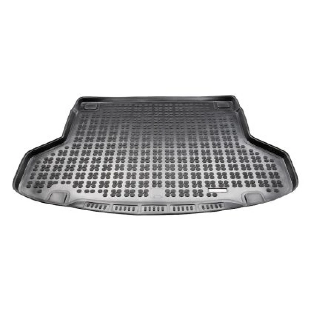 Hyundai i30 (2017-2019) station wagon version with one floor of the trunk πατάκι πορτ μπαγκάζ λαστιχένιο μαύρο σκαφάκι Rezaw Plast - 1τμχ