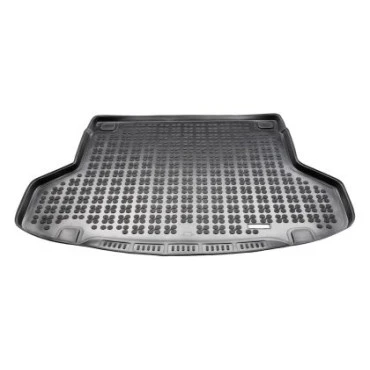 Hyundai i30 (2017-2019) station wagon version with one floor of the trunk πατάκι πορτ μπαγκάζ λαστιχένιο μαύρο σκαφάκι Rezaw Plast - 1τμχ