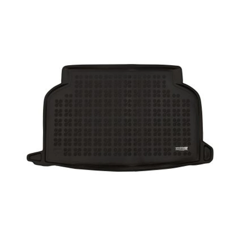 MG 3 Hybrid+ (2024+) version with one floor of the trunk πατάκι πορτ μπαγκάζ λαστιχένιο μαύρο σκαφάκι Rezaw Plast - 1τμχ