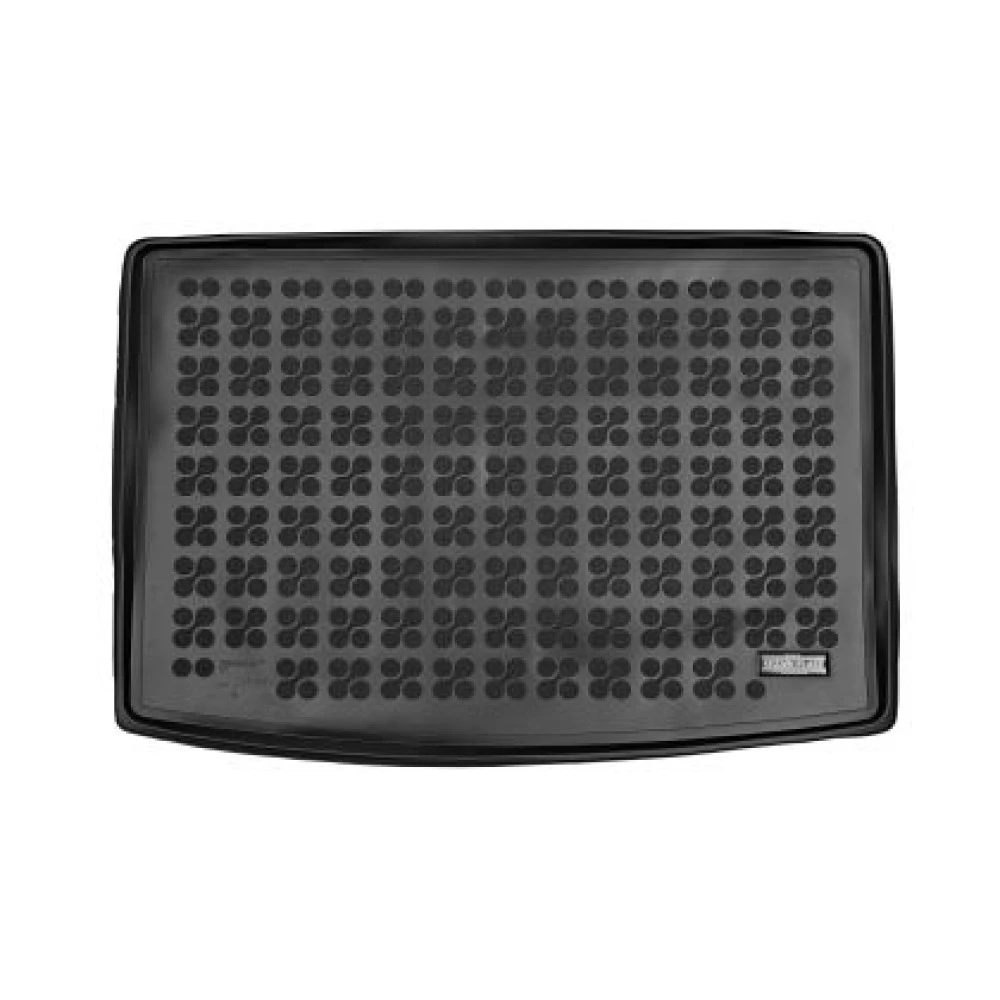 Renault Megane E-Tech (2022+) electric version with one floor of the trunk πατάκι πορτ μπαγκάζ λαστιχένιο μαύρο σκαφάκι Rezaw Plast - 1τμχ