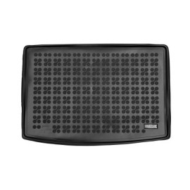 Renault Megane E-Tech (2022+) electric version with one floor of the trunk πατάκι πορτ μπαγκάζ λαστιχένιο μαύρο σκαφάκι Rezaw Plast - 1τμχ