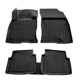 Ford Escape 5D (2019+) / Kuga III 5D (2019+) λαστιχένια μαύρα πατάκια σκαφάκια RACE AXION - 4τμχ