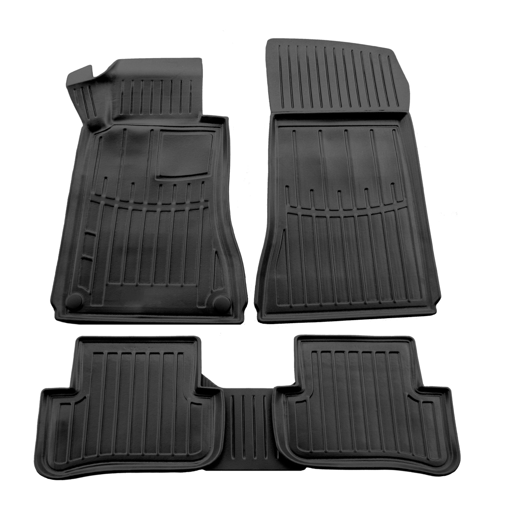 Mercedes C-class W202 4/5D (1993-2001) λαστιχένια μαύρα πατάκια σκαφάκια RACE AXION - 5τμχ