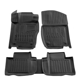 Mercedes ML W164 (2005-2011) / GL X164 (2006-2012) λαστιχένια μαύρα πατάκια σκαφάκια RACE AXION - 5τμχ