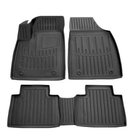 MG HS 5D (2019+) λαστιχένια μαύρα πατάκια σκαφάκια RACE AXION - 5τμχ