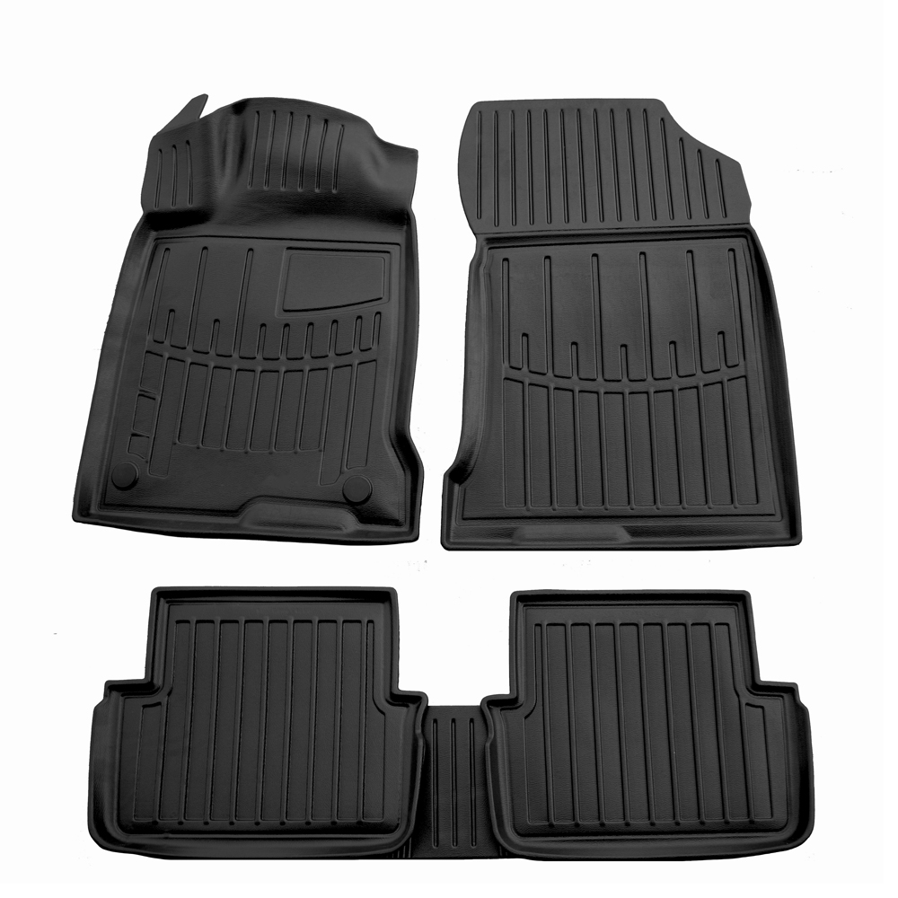 Renault Laguna 4/5D (2007-2015) λαστιχένια μαύρα πατάκια σκαφάκια RACE AXION - 4τμχ