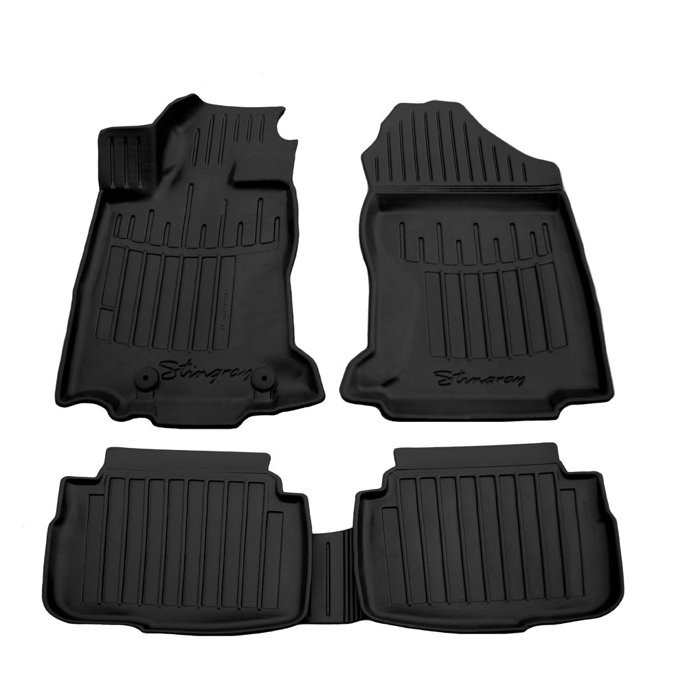 Subaru Outback 5D (2020+) λαστιχένια μαύρα πατάκια σκαφάκια RACE AXION - 4τμχ